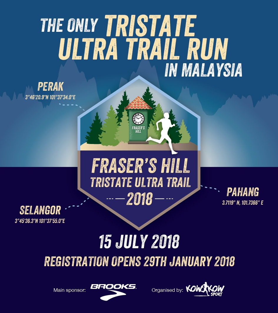 Frasers Hill Tristate Ultra Trail 2018